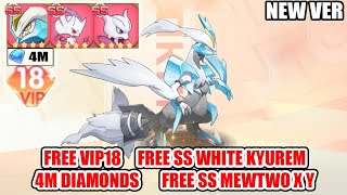 Pocket Incoming New Gameplay  Free SS White Kyurem amp SS Mewtwo X Y amp 4M Diamonds [upl. by Pearlman]