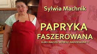 Papryka faszerowana nadziewana pieczarkami i mięsem [upl. by Novets621]