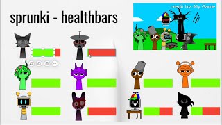 Incredibox Sprunki  CREEPY VANERIA SPRUNKIES with HEALTHBARS part 1 [upl. by Pomona]