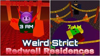 Weird Strict Redwell Residences Full Walkthrough  Roblox  Redwell Residences [upl. by Audris]