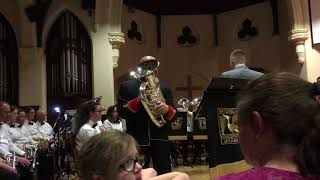 Arbucklenian Polka  Hartmann  performed by Steven Mead and Waterbeach Brass 14418 [upl. by Rentsch]