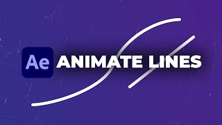 Animate Lines in Adobe After Effects Trim Paths [upl. by Nissie]