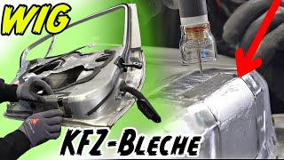 KFZ Bleche mit WIG schweißen  Schritt für Schritt Anleitung [upl. by Aicilaf]