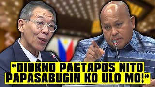 Diokno at Bato NAGKAINITAN sa Senado [upl. by Sorazal]