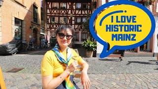 A Walk Through German History Tour of MAINZ [upl. by Htebilil]