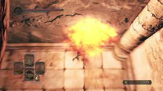 15 Pacifist glitches the Pursuer near Cardinal Tower Dark Souls II SotFS [upl. by Ilek541]