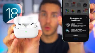 Tienes que ACTUALIZAR tus AirPods a iOS 18 ✅ [upl. by Anaud606]