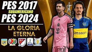 ¡PES 2017 SUDAMERICANO ACTUALIZADO AL 2024 [upl. by Armillda]