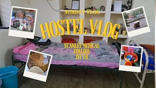 Hostel sunday vlog  Stanley Medical college  Girls Hostel 1st year MBBS vlog [upl. by Ruvolo]