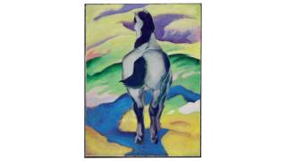 Franz Marc Cheval bleu II 1911 [upl. by Nera]