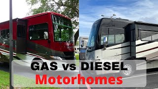 Gas Or Diesel Motorhomes  Which One Should You Choose [upl. by Irek]