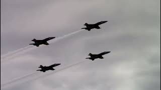 US Navy Blue Angels 2022 Charleston Air Expo [upl. by Eimmelc262]