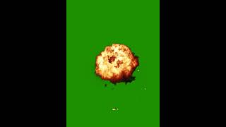 4 Explosion Green Screen Short [upl. by Cortney]