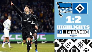 quotHOLLÄNDISCHE COPRODUKTIONquot  Hertha BSC vs HSV  Highlights im HSVnetradio [upl. by Noskcaj]