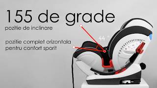 Scaun Auto Coccolle Cressida cu Isofix Grupa 036 Kg [upl. by Eleinad]