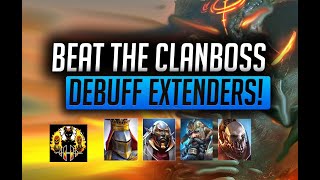 RAID Shadow Legends  Clanboss Series  Who are the Best Debuff Extenders and how do you use them [upl. by Brace]