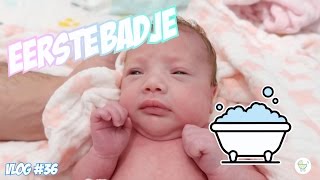 EERSTE BADJE THUIS ☆ DRIELING FAMILIE VLOG 36 [upl. by Ennayhc]