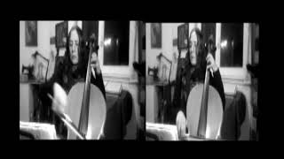 Romberg sonata 2 andante cello duo [upl. by Ennaj]