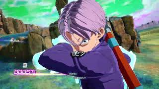 TRUNKS SWORD Moveset DRAGON BALL Sparking ZERO [upl. by Yadrahs479]