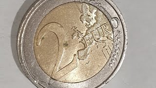 Austrian 2€ 2018 Super Error Defect Commemorative Coin youtube coin euro [upl. by Yerga]