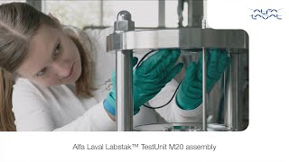 Alfa Laval LabStak™ TestUnit M20 assembly [upl. by Meter208]