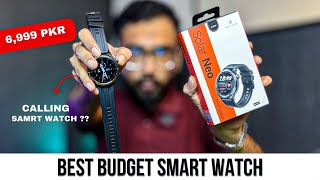 Best Budget Smart Watch  Hylou Solar Neo Unboxing amp Review 🔥Under Rs7000 In Pakistan [upl. by Viv]