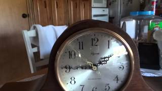 Revere Electric chiming mantle clock [upl. by Raynah]