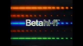 1983 Sony Beta hifi Demonstration  Second Version [upl. by Fatima]