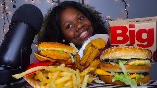 BIG MCDONALDS MUKBANG EATING SHOW [upl. by Arrec]