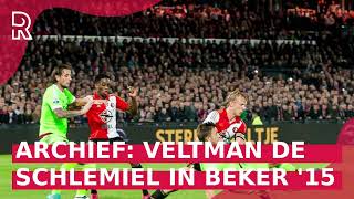 ARCHIEF FEYENOORD wint in BLESSURETIJD het bekerduel van Ajax door een EIGEN GOAL van Veltman [upl. by Yance]