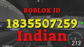 INDIAN Roblox Song Codes [upl. by Nnaylrebmik]