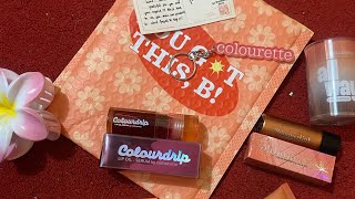 Unboxing Colourette Birthday Bundle  Joanalaine Orsos [upl. by Yearwood]