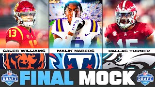 2024 NFL Mock Draft with Trades [upl. by Hercule284]