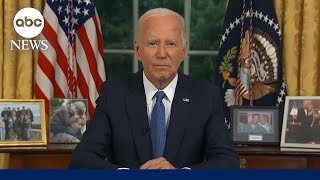 President Biden withdraws from 2024 presidential race [upl. by Eugnimod283]