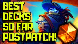 Best Hearthstone Decks Right Now After The Badlands Nerfs [upl. by Icak]