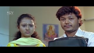 Ganesh and Amulya Comes To Get Register Marriage  Cheluvina Chitthara Kannada Movie Scene [upl. by Llenaej58]