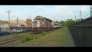 NJTR 4634 through Orchard Street Hammonton NJ 42146034 [upl. by Ekralc879]