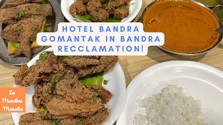 Hotel Gomantak Bandra has the most delicious Fish Curry for just 1😍we loved everything [upl. by Erot]