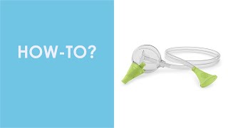 Howto use a nasal aspirator  Nosiboo Eco  EN [upl. by Riobard]