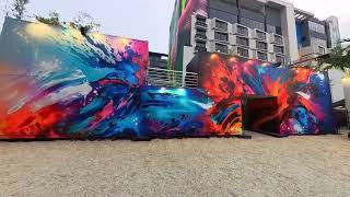 Wynwood Walls A Virtual Street art Tour in Miami  vlog viralvideo [upl. by Keelin]