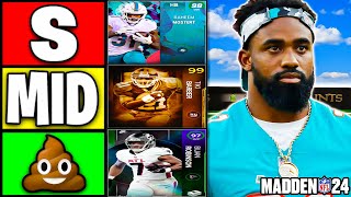 Ranking THE BEST RUNNING BACKS In Madden 24 Ultimate Team [upl. by Notwal]