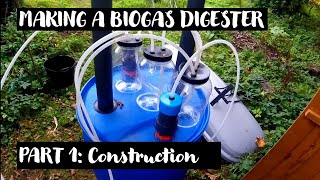 Making a biogas digester  free gas at home  PART I [upl. by Ringsmuth630]