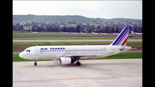 Air France Flight 296Q CVR Reconstruction  Footage [upl. by Analle]