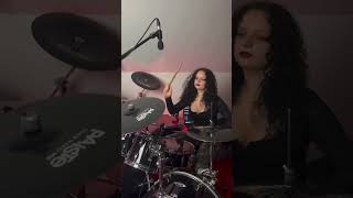 The Heaviest Matter Of The Universe  gojira drumcover metal drums cover drumming drummergirl [upl. by Oicor763]