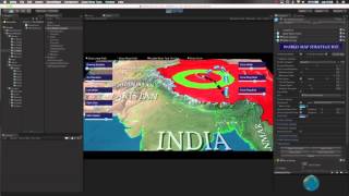 World Map Strategy Kit Demo Video 7 quotPaths Lines and Circlesquot [upl. by Sirred844]