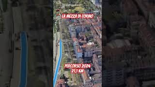 La Mezza di Torino 2024 vola sul percorso della mezzamaratona Video del percorso [upl. by Markos]