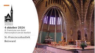 Eucharistieviering  4 oktober 2024  St Franciscusbasiliek te Bolsward [upl. by Ettenwahs]