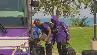 Northwestern Wildcats football team heads to Dublin Ireland for opener [upl. by Wernick]