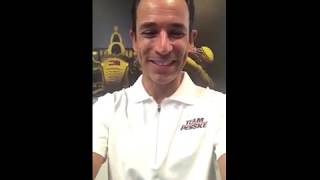 500 Wins  Helio Castroneves Reaction [upl. by Merfe]