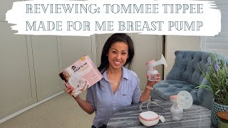 Reviewing Tommee Tippee quotMade For Mequot double electric breast pump [upl. by Noma]